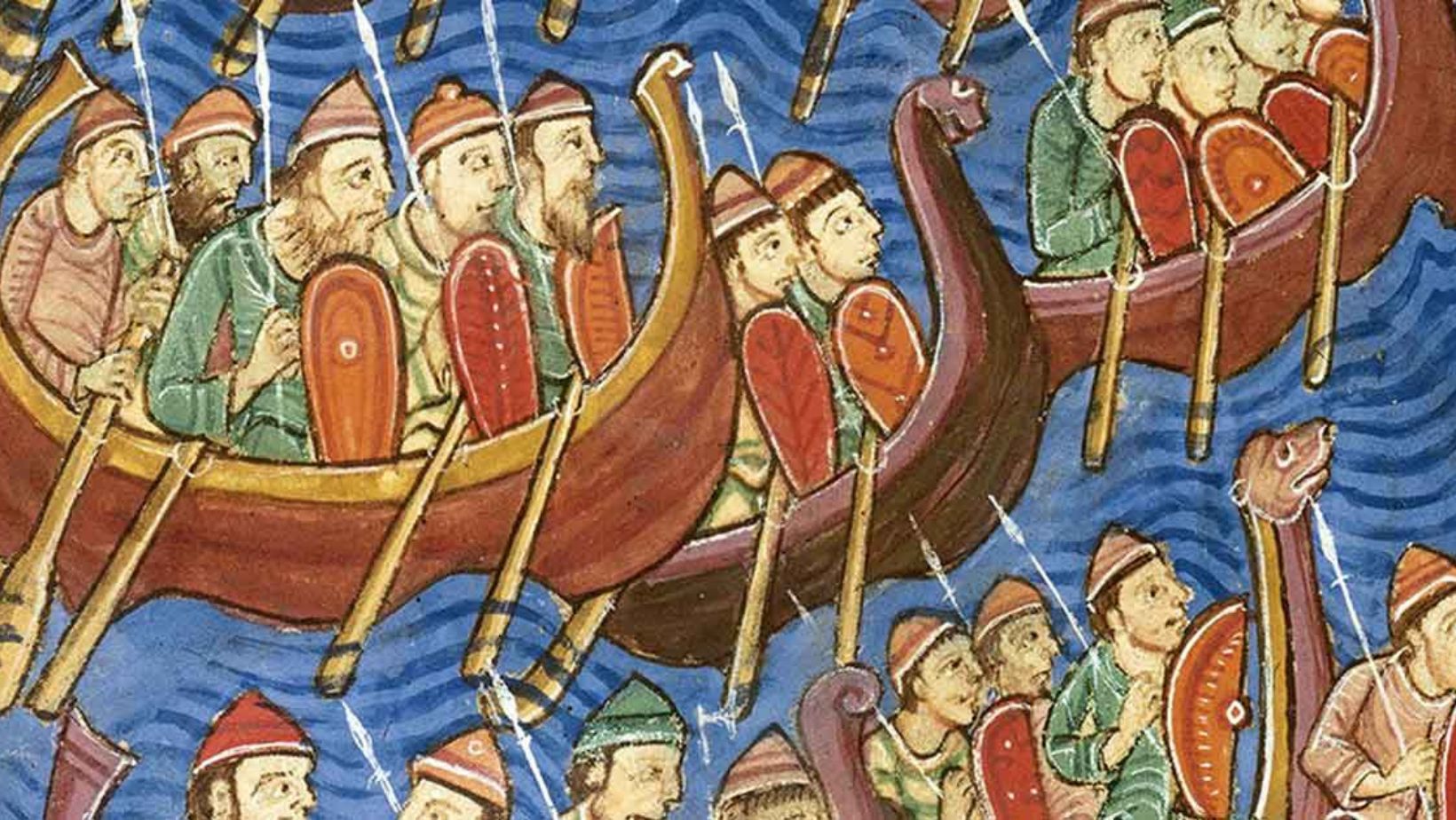 Why did Vikings raid monasteries